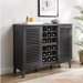 Render Bar Cabinet - Charcoal - MOD10432