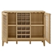 Render Bar Cabinet - Oak - MOD10433