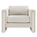 Visible Fabric Armchair - Ivory - MOD10462