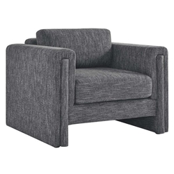 Visible Fabric Armchair - Gray 