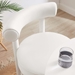 Toulouse Performance Velvet Dining Chair - White - MOD10475