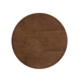 Lippa 20" Round Wood Grain Side Table - White Walnut - MOD10547
