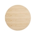 Lippa 36" Round Wood Grain Dining Table - Gold Natural - MOD10574
