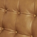 Exalt Tufted Leather Loveseat - Tan - MOD10706