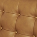 Exalt Tufted Leather Sofa - Tan - MOD10709
