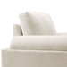 Oasis Upholstered Fabric Armchair - Ivory - MOD10767