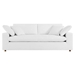Commix Down Filled Overstuffed Sofa - Pure White - MOD10770