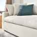 Commix Down Filled Overstuffed Sofa - Light Beige - MOD10771