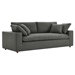 Commix Down Filled Overstuffed Sofa - Gray - MOD10772