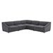Comprise 5-Piece Sectional Sofa - Charcoal - MOD10858