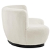 Kindred Boucle Upholstered Upholstered Fabric Sofa - Black Ivory - MOD10953