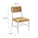 Bodie Wood Dining Chair - White Natural - MOD10961