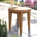 Brisbane Teak Wood Outdoor Patio Side Table - Natural - MOD11035