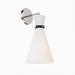 Starlight 1-Light Wall Sconce - White Polished Nickel - MOD11077