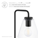 Element Glass Table Lamp - Black - MOD11111