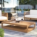 Carlsbad Teak Wood Outdoor Patio Coffee Table - Natural - MOD11122