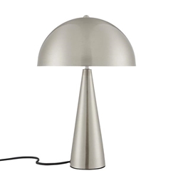 Selena Metal Table Lamp - Satin Nickel 