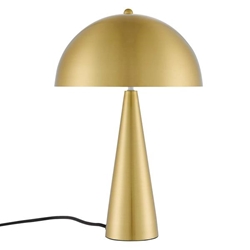 Selena Metal Table Lamp - Satin Brass 