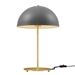 Ideal Metal Table Lamp - Gray Satin Brass - MOD11160