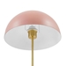 Ideal Metal Table Lamp - Pink Satin Brass - MOD11161