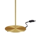 Ideal Metal Table Lamp - White Satin Brass - MOD11162