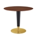 Zinque 36" Dining Table - Gold Walnut - MOD11464