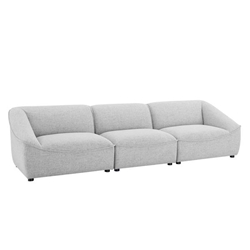 Comprise 3-Piece Sofa - Light Gray 
