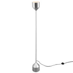 Kara Standing Floor Lamp - Silver 