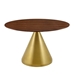 Tupelo 47" Dining Table - Gold Walnut - MOD11575