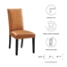 Parcel Dining Faux Leather Side Chair - Tan - MOD11708
