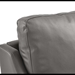 Corland Leather Armchair - Gray - MOD11756