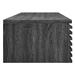 Render Wall Mount Wood Office Desk - Charcoal - MOD11771