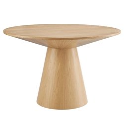 Provision 47" Round Dining Table - Oak 