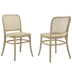 Winona Wood Dining Side Chair Set of 2 - Gray