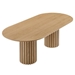 Senja 95" Oval Dining Table - Oak - MOD11841
