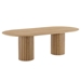 Senja 95" Oval Dining Table - Oak - MOD11841