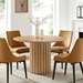 Senja 47" Round Dining Table - Oak - MOD11869