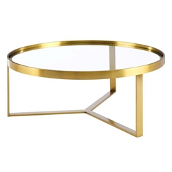 Relay Coffee Table - Gold 