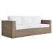 Convene Outdoor Patio 5-Piece Furniture Set - Cappuccino White - MOD12011