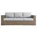 Convene Outdoor Patio 5-Piece Furniture Set - Cappuccino Gray - MOD12012