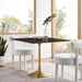 Lippa 36" Square Wood Dining Table - Gold Cherry Walnut - MOD12080