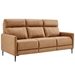 Huxley Leather Sofa - Tan - MOD12135