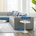 Bartlett Upholstered Fabric 8-Piece Sectional Sofa - Light Gray - MOD12160