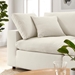Commix Down Filled Overstuffed 2 Piece Sectional Sofa Set - Light Beige - MOD12195