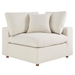 Commix Down Filled Overstuffed 5 Piece Sectional Sofa Set - Light Beige - MOD12201