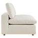 Commix Down Filled Overstuffed 4 Piece Sectional Sofa Set - Light Beige - Style B - MOD12211