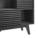 Render Three-Tier Display Storage Cabinet Stand - Charcoal - MOD12227