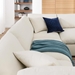 Commix Down Filled Overstuffed 6 Piece Sectional Sofa Set - Light Beige - MOD12228