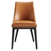 Viscount Vegan Leather Dining Chair - Tan - MOD12238