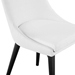 Viscount Fabric Dining Chair - White - MOD12240